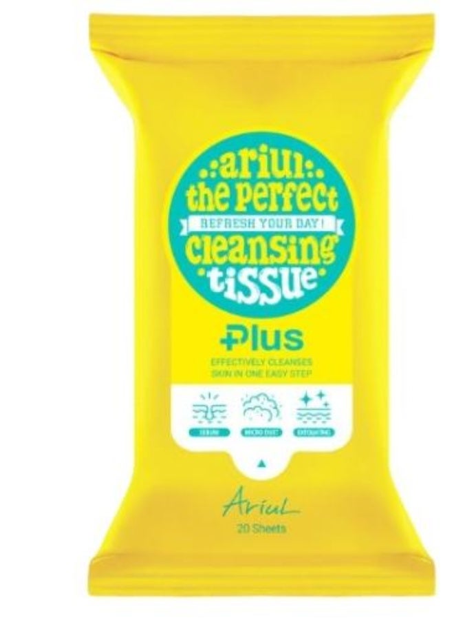 The Perfect Cleansing Tissue Plus Face Wipes